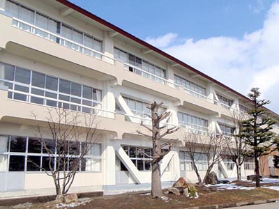 秋田県立増田高等学校　管理・普通教室棟、特別教室棟